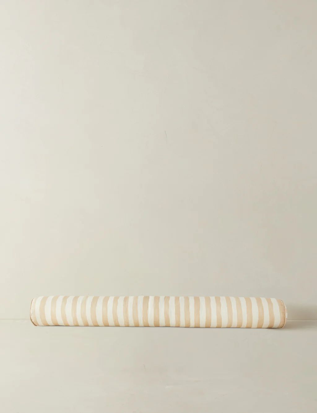 Painterly Stripe Linen Long Bolster Pillow by Sarah Sherman Samuel | Lulu and Georgia 
