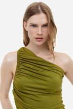 Draped one-shoulder dress | H&M (UK, MY, IN, SG, PH, TW, HK)