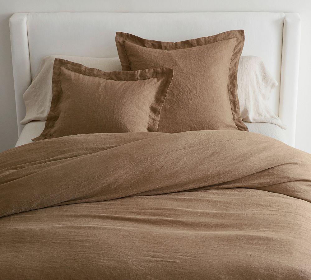 Belgian Flax Linen Duvet Cover | Pottery Barn (US)