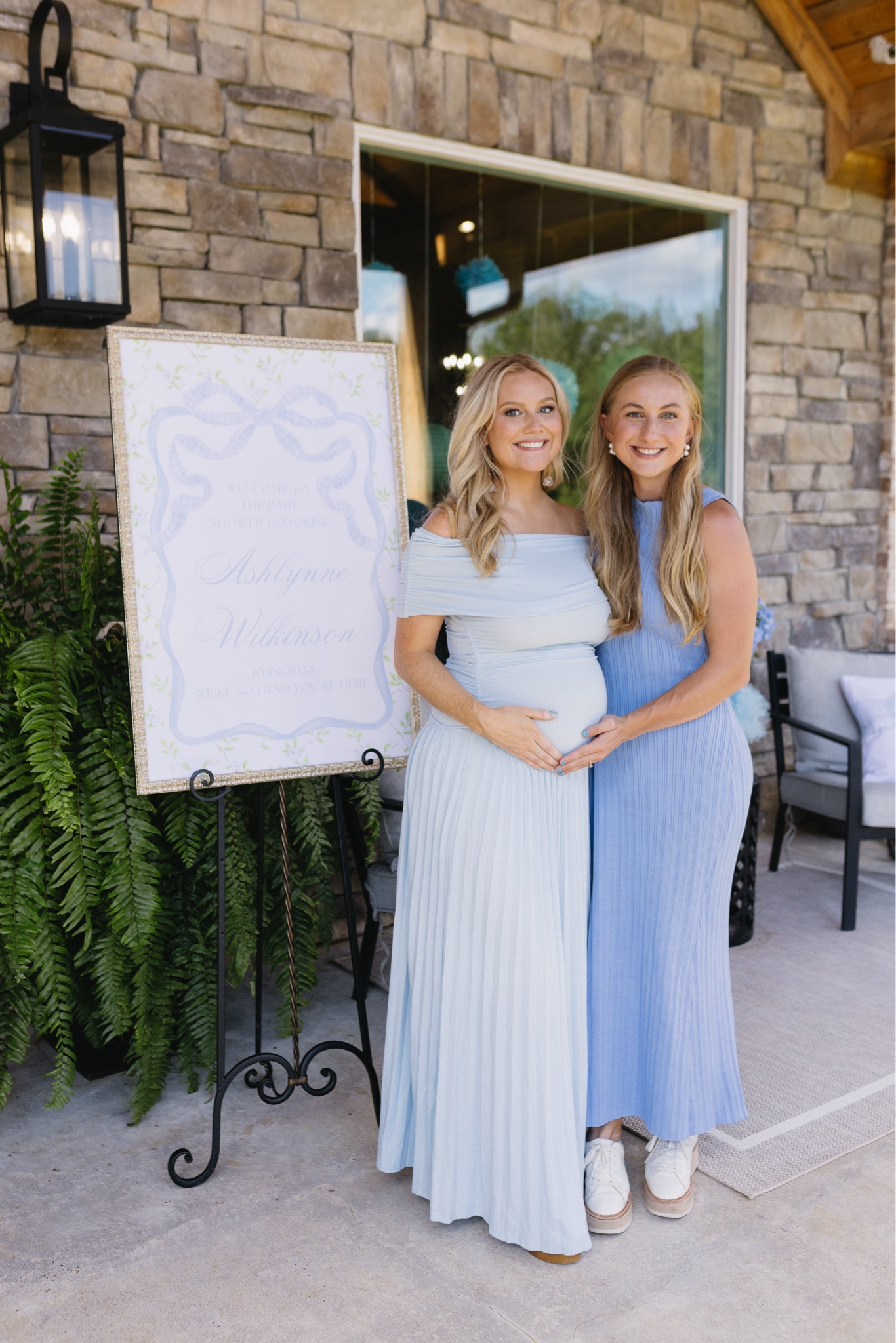 Blue baby shower dresses! Strapless dress is from Revolve and sweater dress is an Amazon find! Both in size M!

#LTKBaby #LTKStyleTip #LTKParties