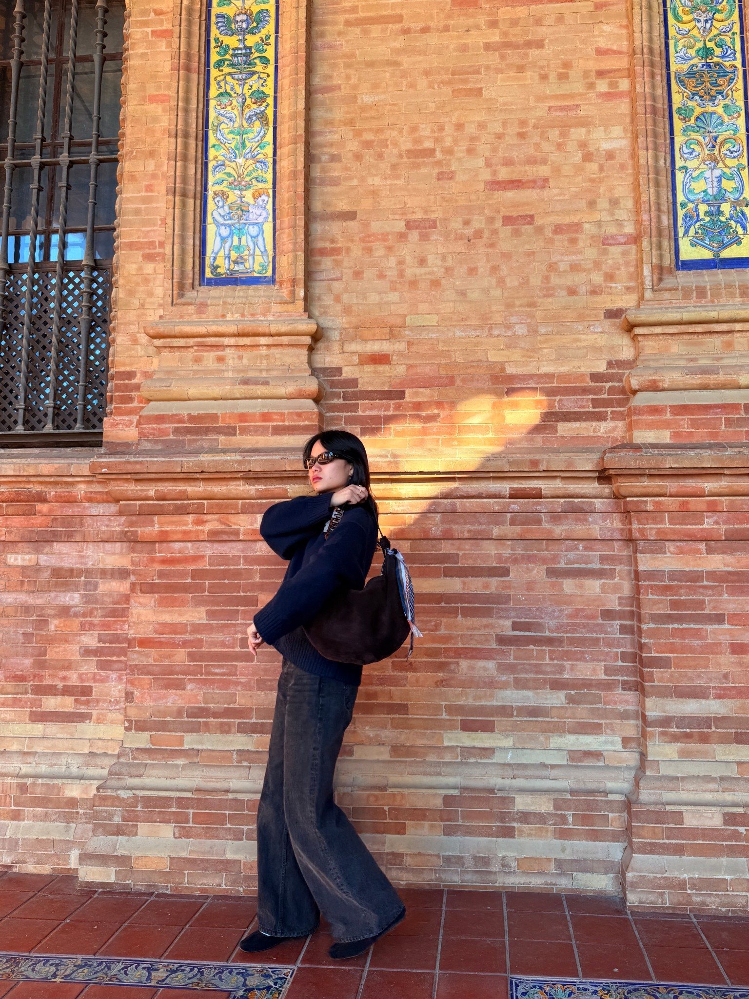 Winter sweater outfit, suede brown bag, ballet flats

#LTKTravel #LTKootd #LTKPetite