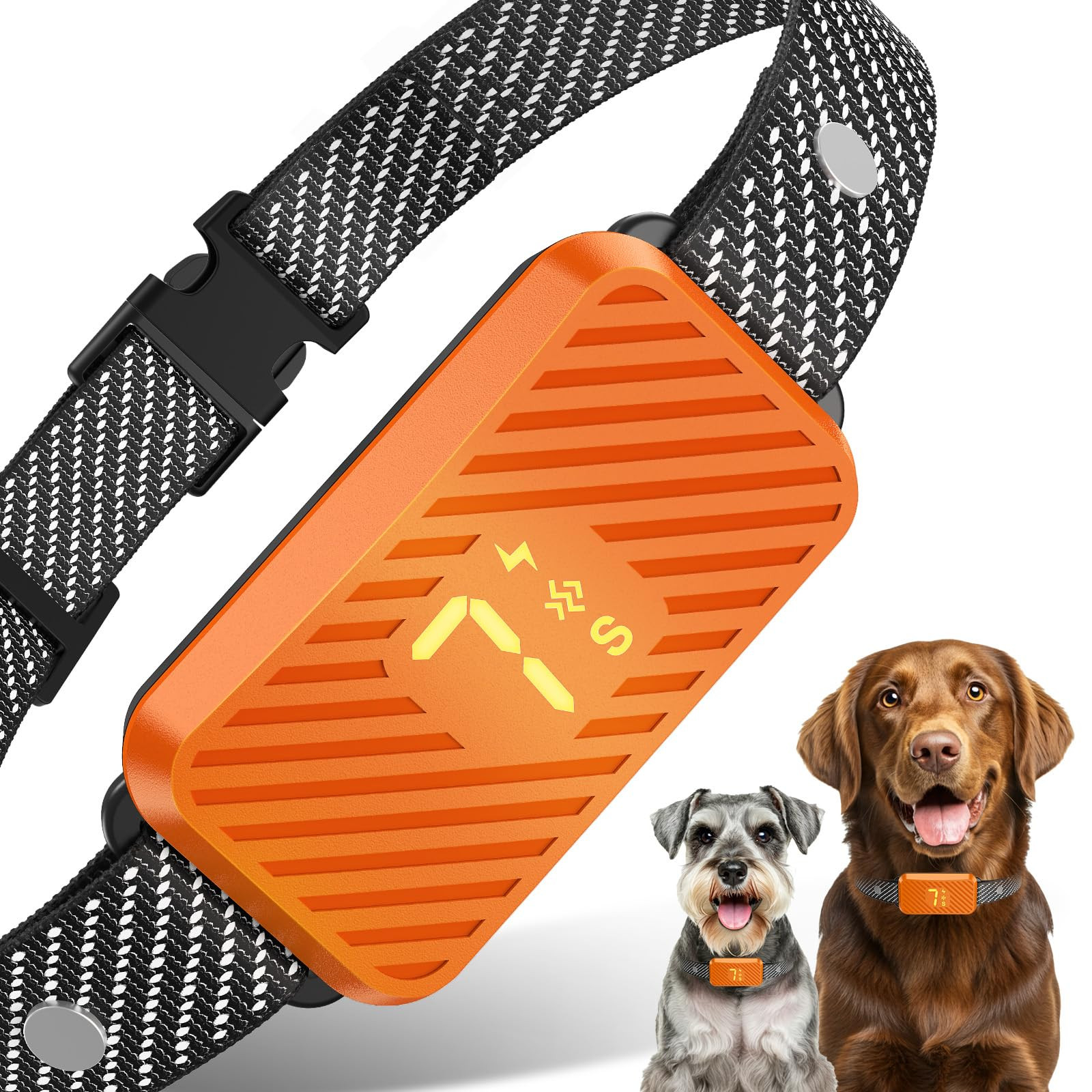 Dog Bark Collar for Large Medium Small Dogs, Effective No-Bark Collar, Smart Barking Collar, Rech... | Amazon (US)