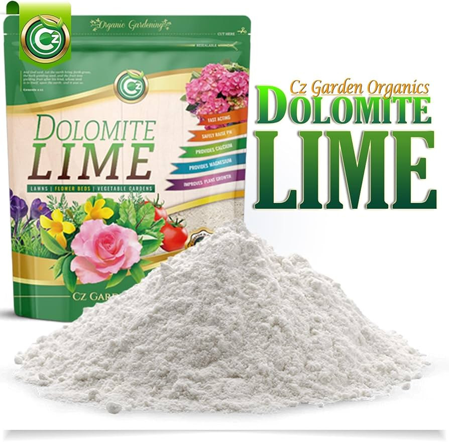 Organic Dolomite Lime 10LB - Made in USA - Garden Soil Amendment Fertilizer for Plants. Calcium/M... | Amazon (US)
