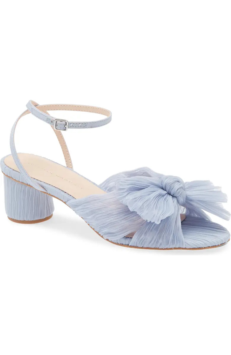 Dahlia Ankle Strap Knotted Sandal (Women) | Nordstrom