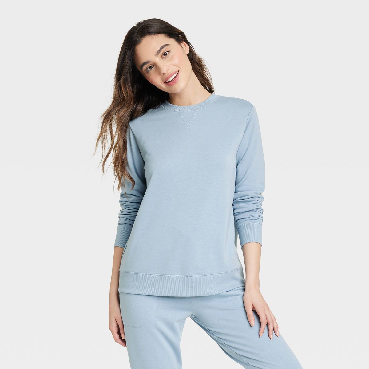 Women's Beautifully Soft Fleece Sweatshirt - Stars Above™ | Target