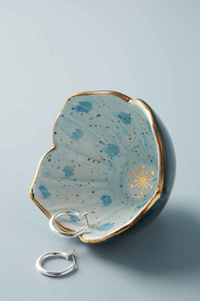 Gilded Garden Trinket Dish | Anthropologie (US)