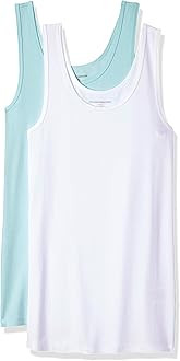 Amazon Essentials Women's 2-Pack Slim-Fit Tank | Amazon (US)