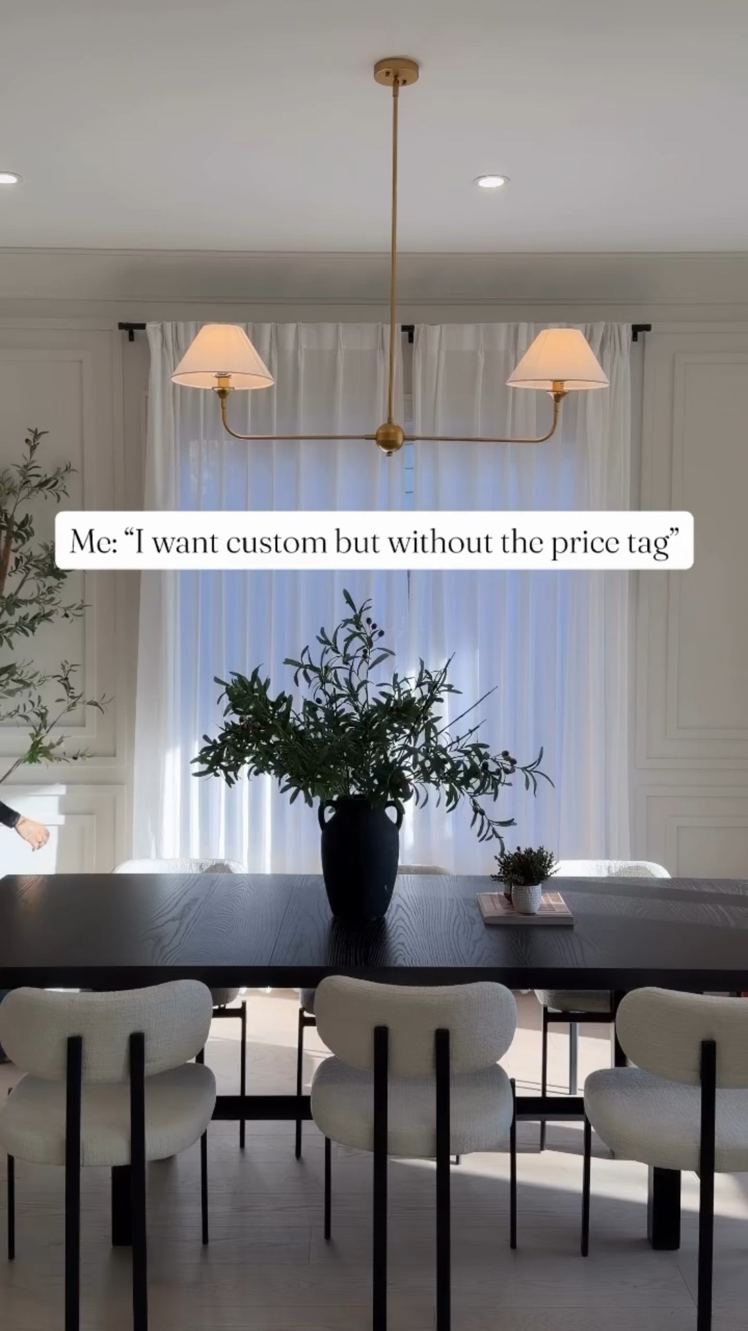 I dreamed of custom curtains… but here we are, and honestly? These turned out perfect. 🤍

After searching forever, I finally found extra-wide 72x108 panels that actually elevate our 10ft ceilings. Off-white, clean, and paired with a black rod — obsessed. ❤️


#WindowGoals #CurtainLove #HomeDetails #DiningRoomStyle ModernHomeDecor OffWhiteDecor 10ftCeilings InteriorStyling

#LTKcanada #LTKsale #LTKhome