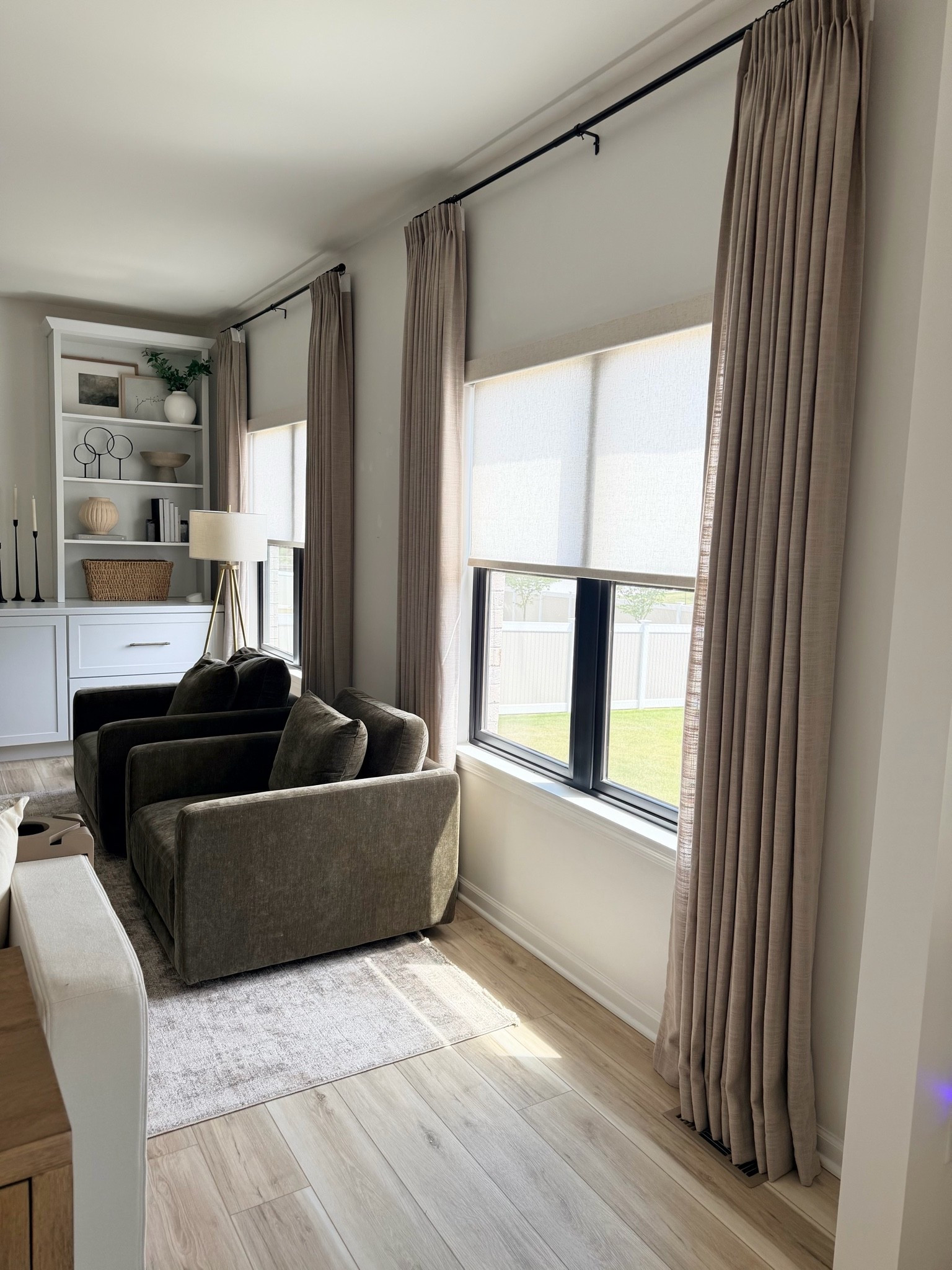 Curtains (color burlywood birch) wireless
Shades (texture beige)

#LTKSaleAlert #LTKHome