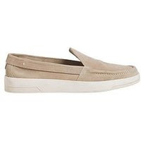 Jack & Jones Jack & Jones Suede Loafers - Light Beige, Light Beige, Size 10, Men | Very (UK)