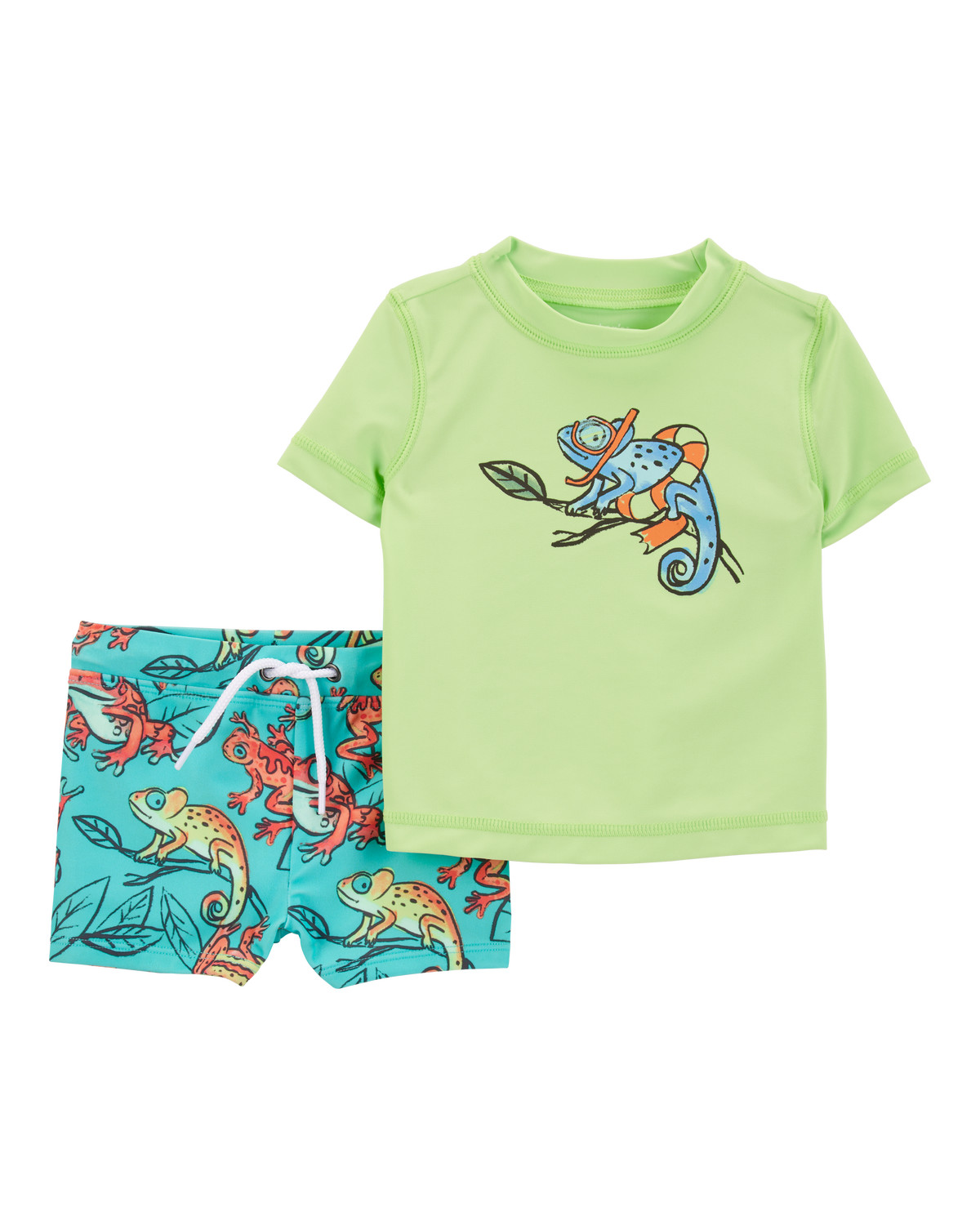 Baby 2-Piece Iguana Rashguard & Swim Trunks - Carter's | Carter's | Carter's Inc