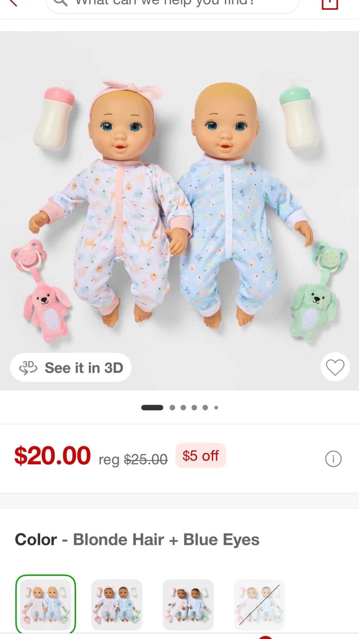 Toddler girl gift idea! Twin baby dolls on sale 

#LTKKids #LTKCyberWeek #LTKSaleAlert