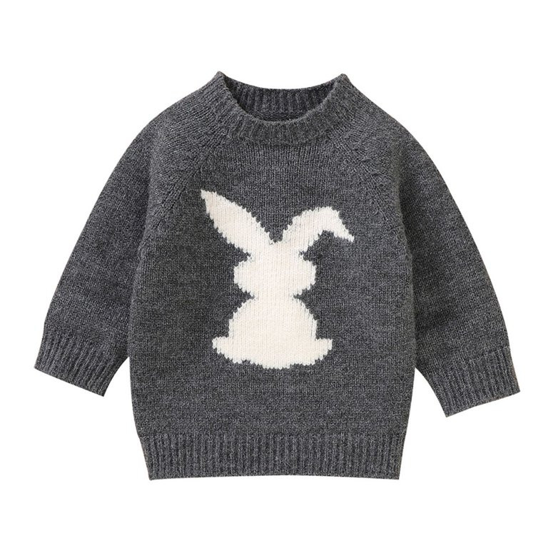 SYNPOS Infant Toddler Baby Boy Girl Cute Bunny Fall Winter Pullover Sweater Tops | Walmart (US)