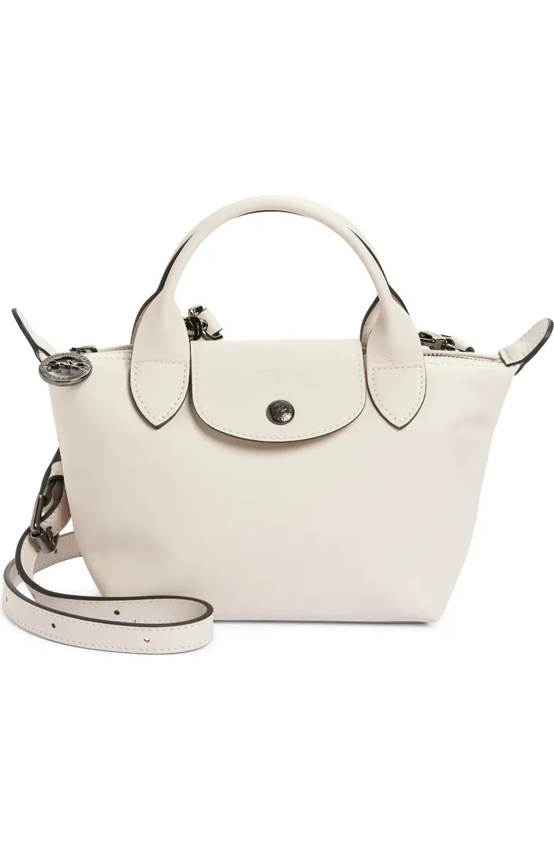 Extra Small Le Pliage Xtra Leather Top Handle Bag | Nordstrom