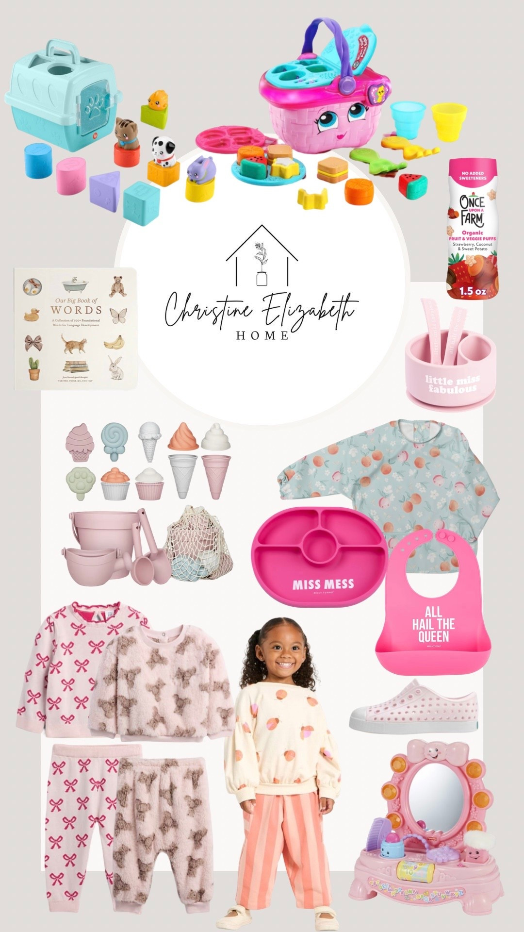 for the one year old baby girl  ◡̈ ✨💕

#LTKBaby #LTKGiftGuide #LTKHoliday