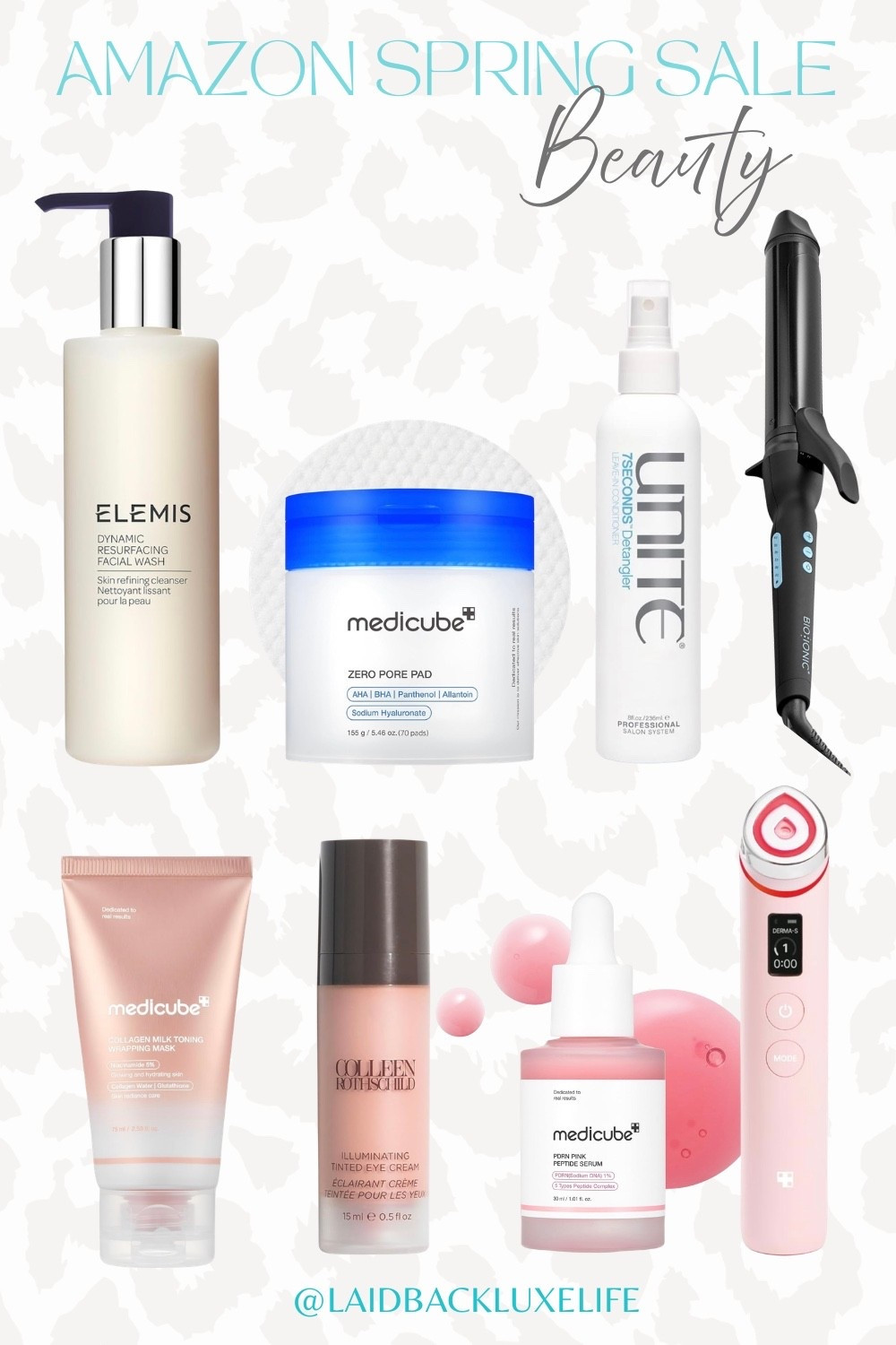 Amazon Big Spring Sale beauty favorites. Sale ends tonight 3/31! @amazon #LaidbackLuxeLife

Hey Beautiful! Feel free to comment on this post if you have any questions! 🫶🏽

Follow me for more fashion finds, beauty faves, lifestyle, home decor, sales and more! So glad you’re here!! XO, Karma 

#LTKSaleAlert #LTKBeauty #LTKmorningroutine