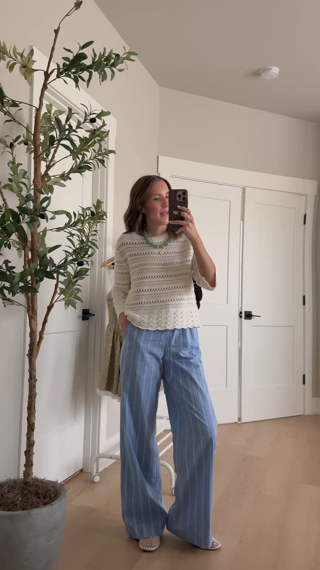 Teacher outfit idea 🍎 and it’s all from Target! This open knit sweater is lightweight and perfect for warmer weather! These pants are pull on and so comfy!

Teacher style, classroom outfit, target style, target finds,teacher outfit