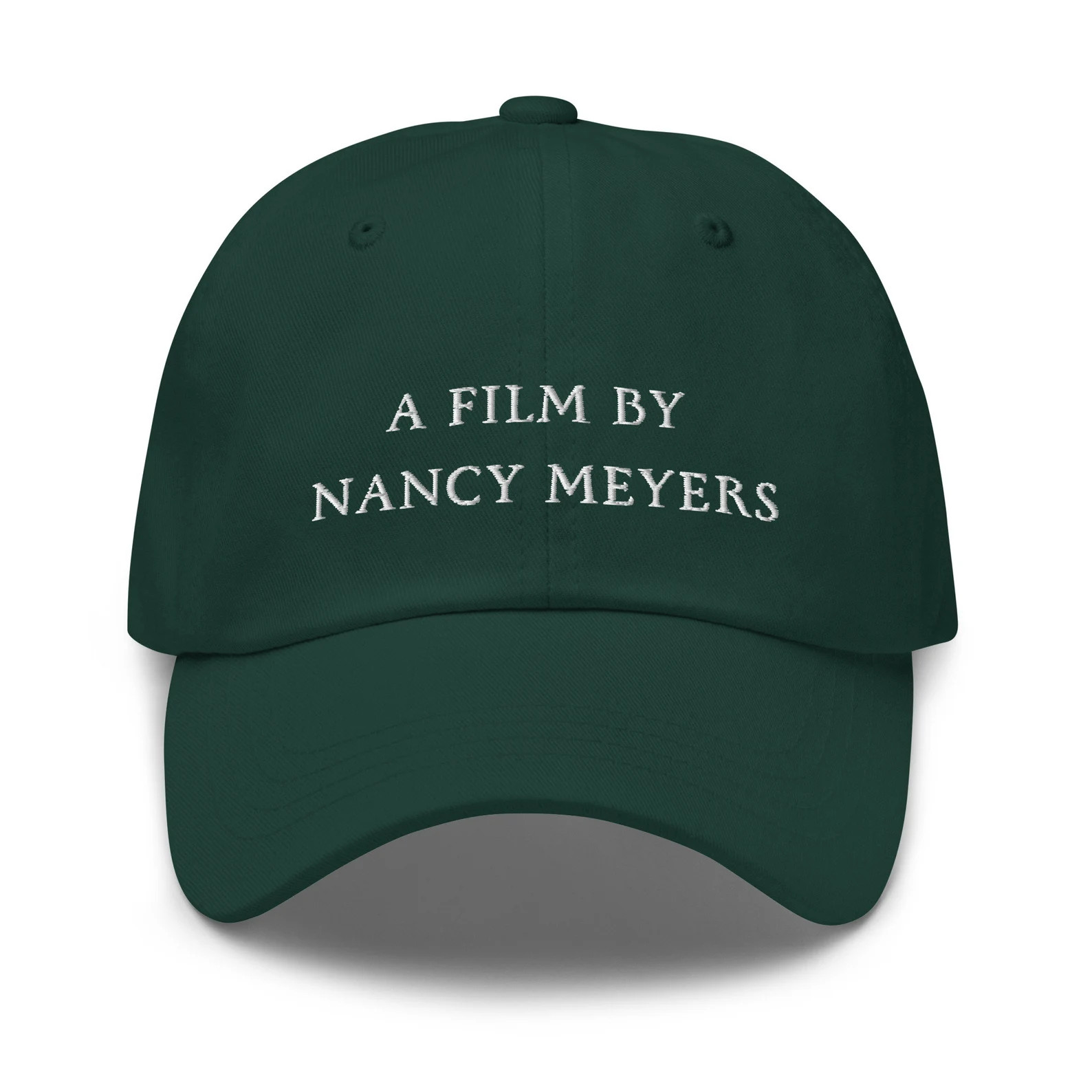 A Film by Nancy Meyers Hat Film Fan Gift Cotton Embroidered Cap Multiple Colors - Etsy | Etsy (US)