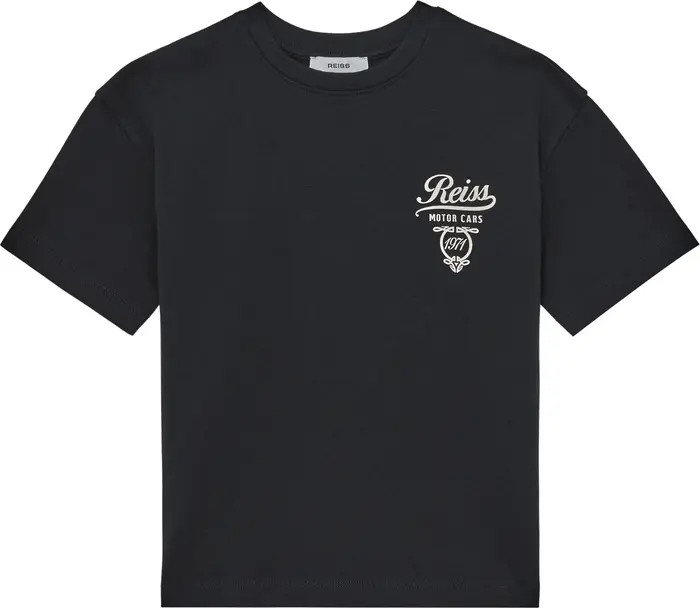 Reiss Kids' Russell Cotton Graphic T-Shirt | Nordstrom | Nordstrom