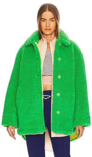 Signy Shacket in Green | Revolve Clothing (Global)