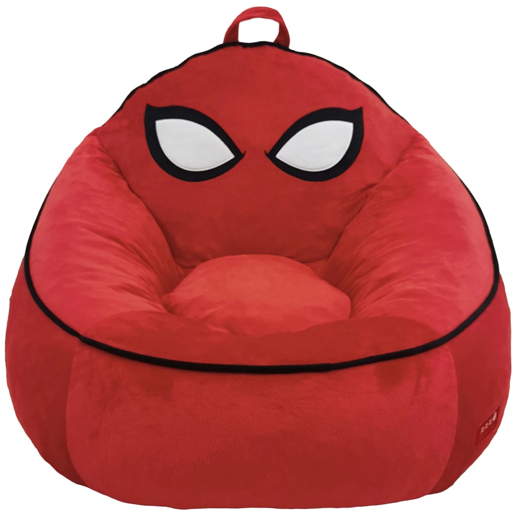 Marvel Spiderman Compressed Foam Bean Bag Chair for Kids, Red | Walmart (US)