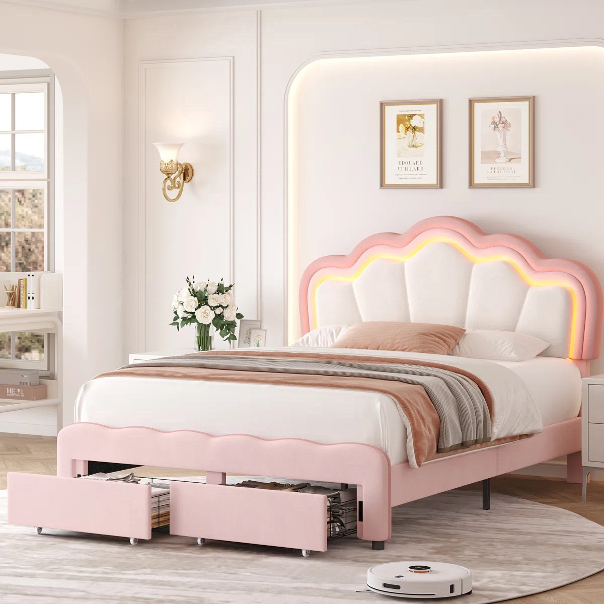 A new blog post is coming but I’m obsessed with Lily’s big girl bed! 

The Lark & Manor Avalie upholstered kids’ bed with adjustable headboard and built-in drawer brings cozy comfort and smart storage to any child’s room in a timeless neutral silhouette. #WayfairKids #KidsBedroom #StorageBed #UpholsteredBed #RoomGoals #LTKHome #WayfairFinds
