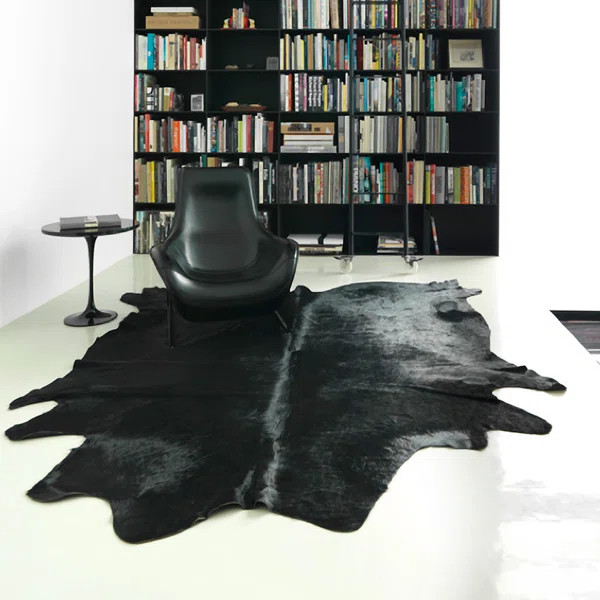 Plainsboro Cowhide Animal Print Rug | Wayfair North America