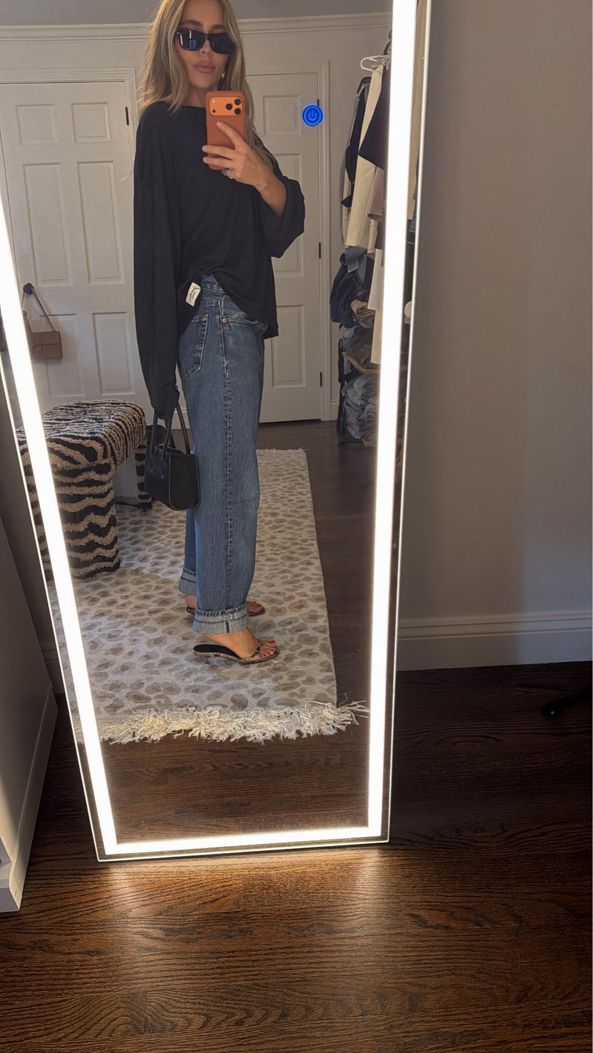Top Xs 
*Jeans not linkable they're vintage Levi's 
Lip pencil shade toasted sugar