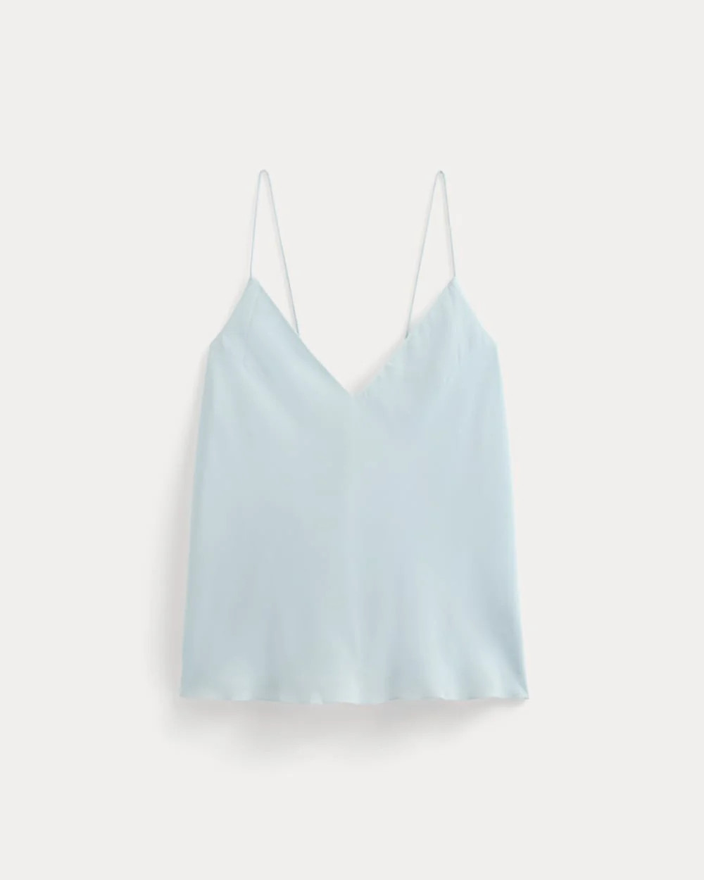The Tie Back Cami in Washable Silk | Black | Everlane