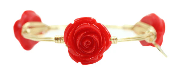The Rose Bangle Bracelet | Bourbon and Boweties