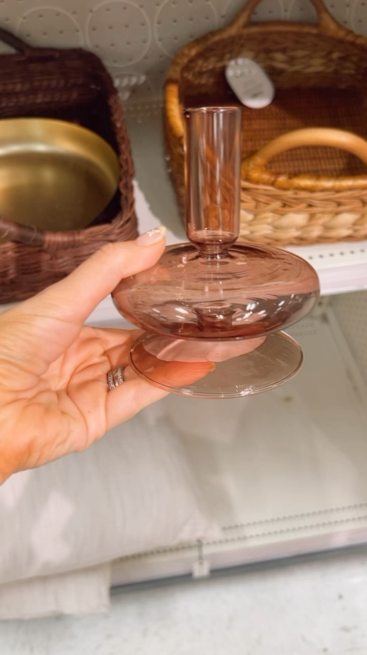 Another pretty candlestick holder that reminds me of Anthropologie but only $8!🕯️

Home decor, target home decor, candlestick holder, glass candlestick holder 

#LTKSeasonal #LTKHome