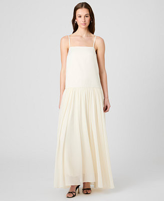Women's Marina Silky Square Neck Maxi Dress | Macy's