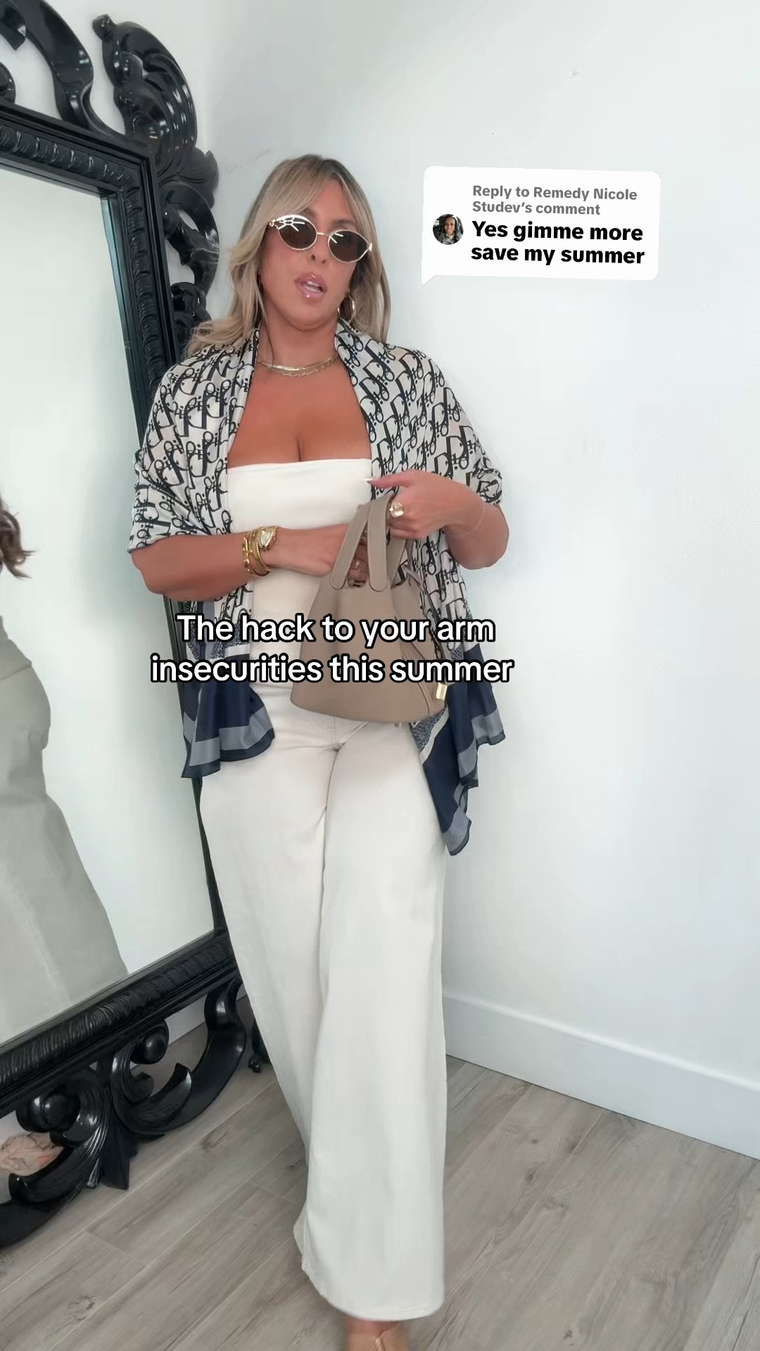 Arm Coverage Hack:

My fav cream jeans size 31L (12)  in the curve love. Very nice stretchy light denim fabric. linked both classic and curve love fit. 

The curve love gives 2 extra inches in the butt/thigh. Typically I am a 31 (12) in Curve Love but I can also wear the 32 (14) in the Classic cut. 

Cream tube top old linked other options. 

linked a stretchy really nice lined cream set from express that I love. Wear a Large in both 

scarves linked 

#LTKMidsize #LTKootd #LTKOver40

#LTKOver40 #LTKootd
