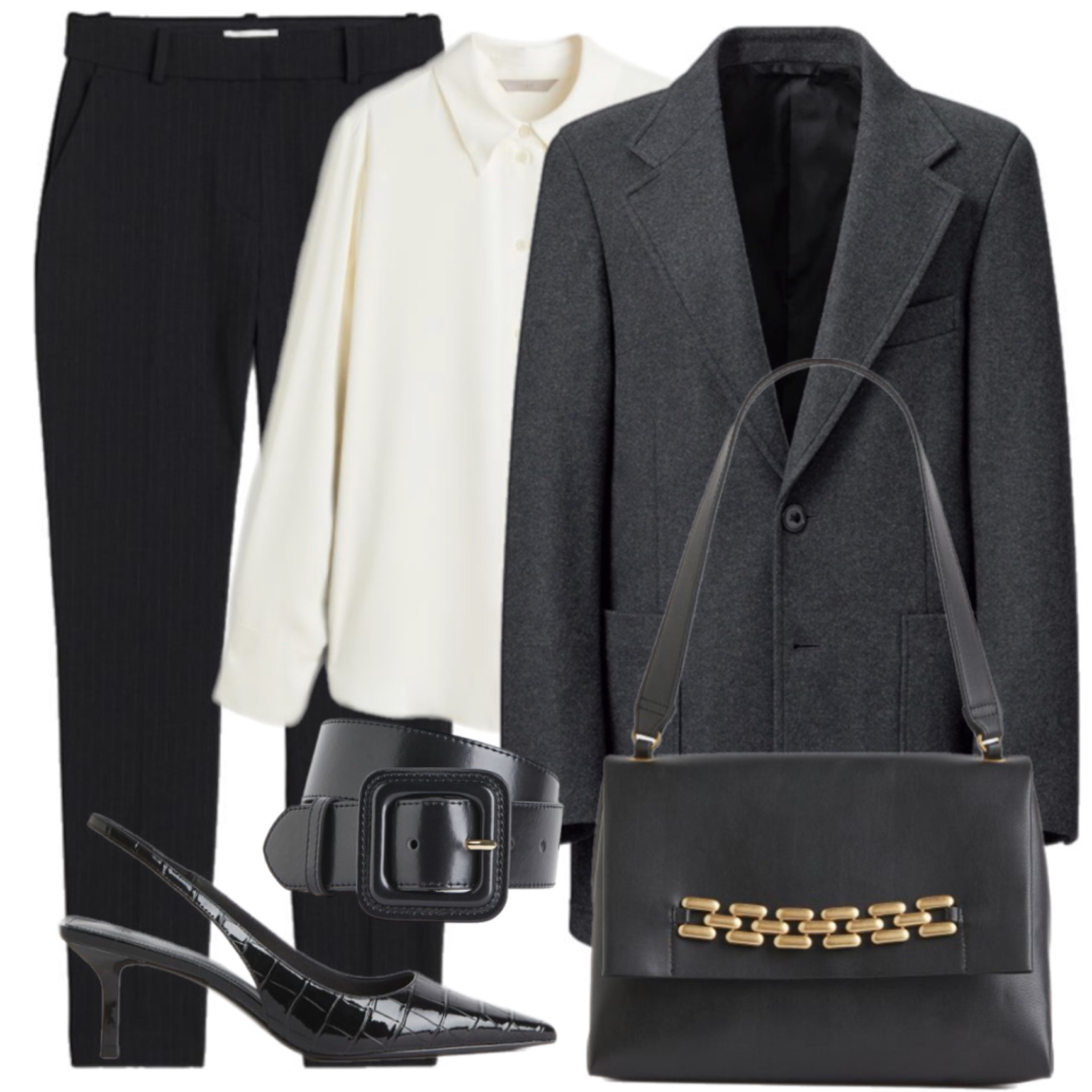 @nosincoco
#officeoutfit #ootd #fashion #hym #uniqlo #workwear #virtualstyle

#LTKworkwear #LTKitbag #LTKeurope