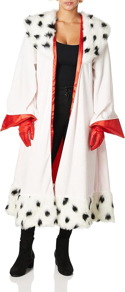 Disguise 101 Dalmatians Animated Womens Cruella Jacket Deluxe Costume | Amazon (US)