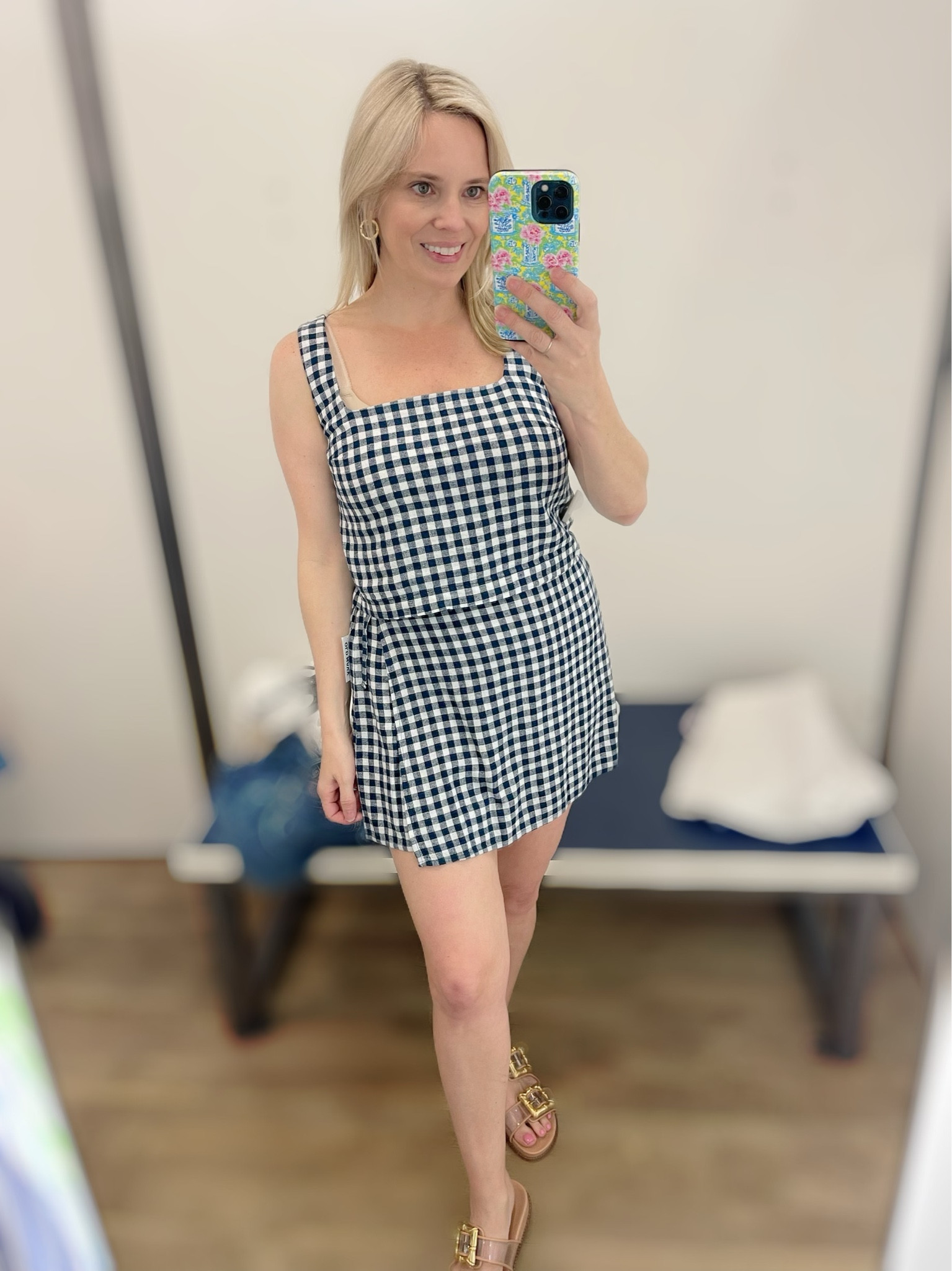 Gingham linen blend wrap skirt & crop top coordinating set. Size S top & M skort (I felt the skort ran a tad small so I sized up to a M)


#LTKFindsUnder50 #LTKOver40 #LTKFindsUnder100