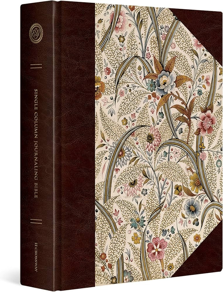 ESV Single Column Journaling Bible, Large Print (Summer Garden) | Amazon (US)