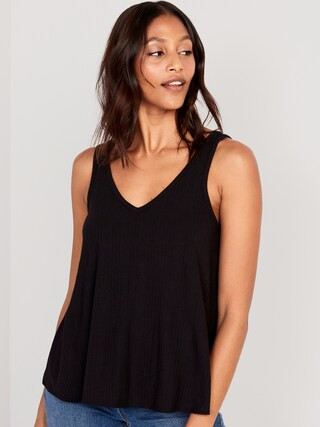 Sleeveless Luxe Swing T-Shirt for Women | Old Navy (US)
