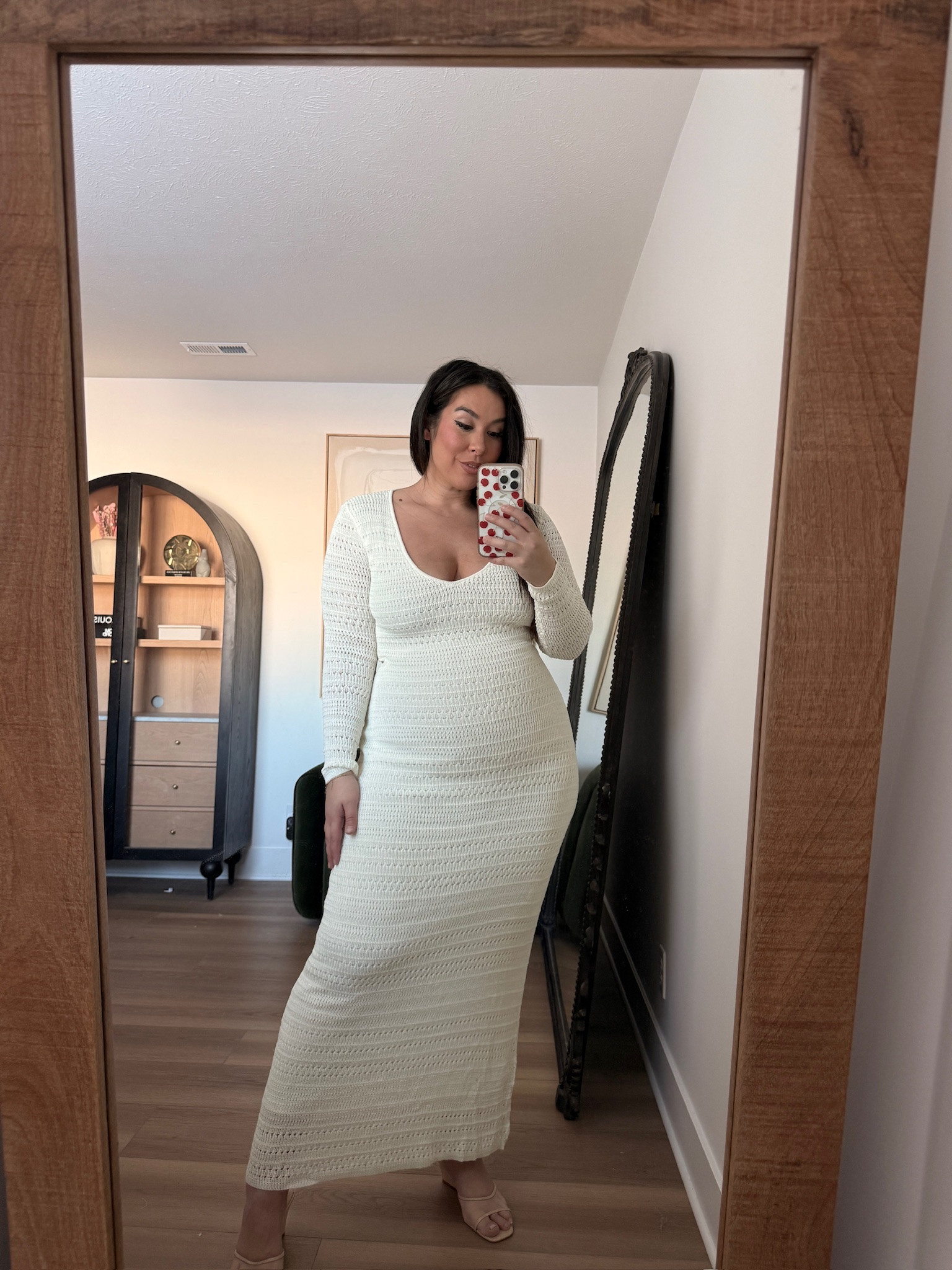 Spring midsize dress from Lulus! This is so flattering and breathable! 
-
-
-
Midsize fashion, wedding guest dress, spring wedding guest dress, occasion dresses, midsize dresses, spring dress

#LTKMidsize #LTKSeasonal #LTKootd