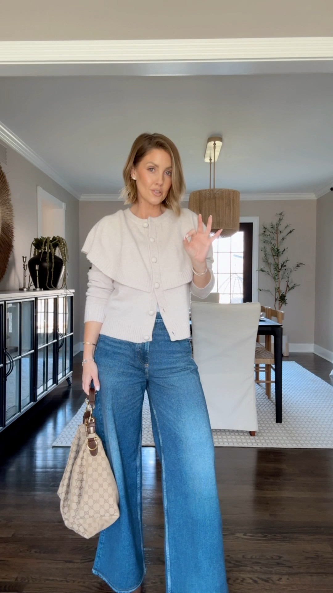 XS sweater (on sale!) / size down one on the sweatpant jeans ❤️

#LTKPetite #LTKOver40 #LTKootd