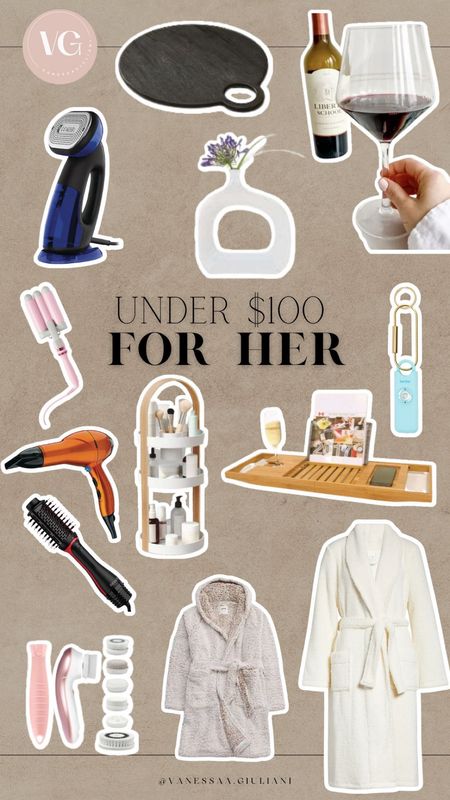 Shop this gift guide for her under $100.

#LTKSeasonal #LTKstyletip #LTKHoliday