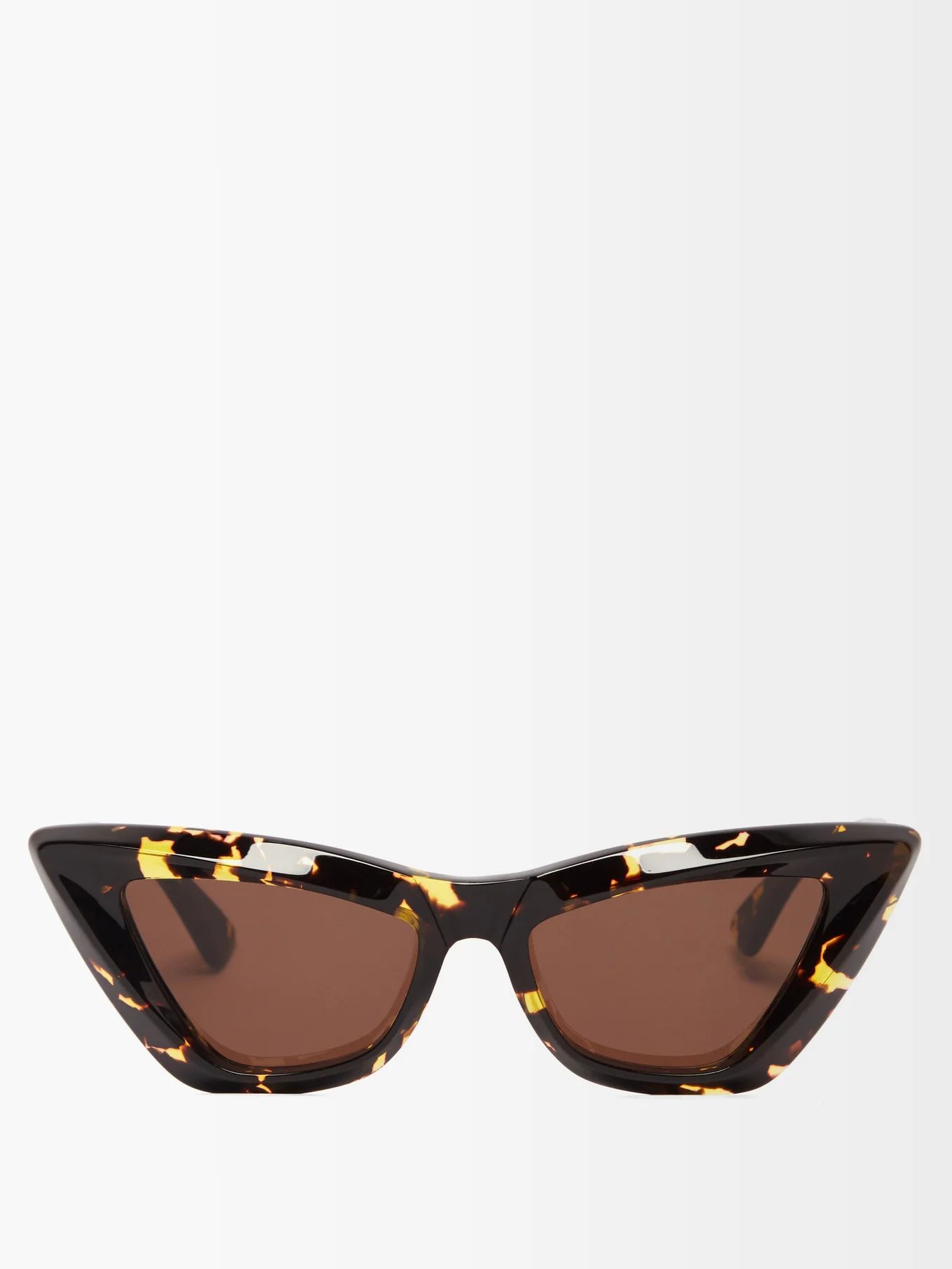 Cat-eye tortoiseshell-acetate sunglasses | Bottega Veneta | Matches (UK)