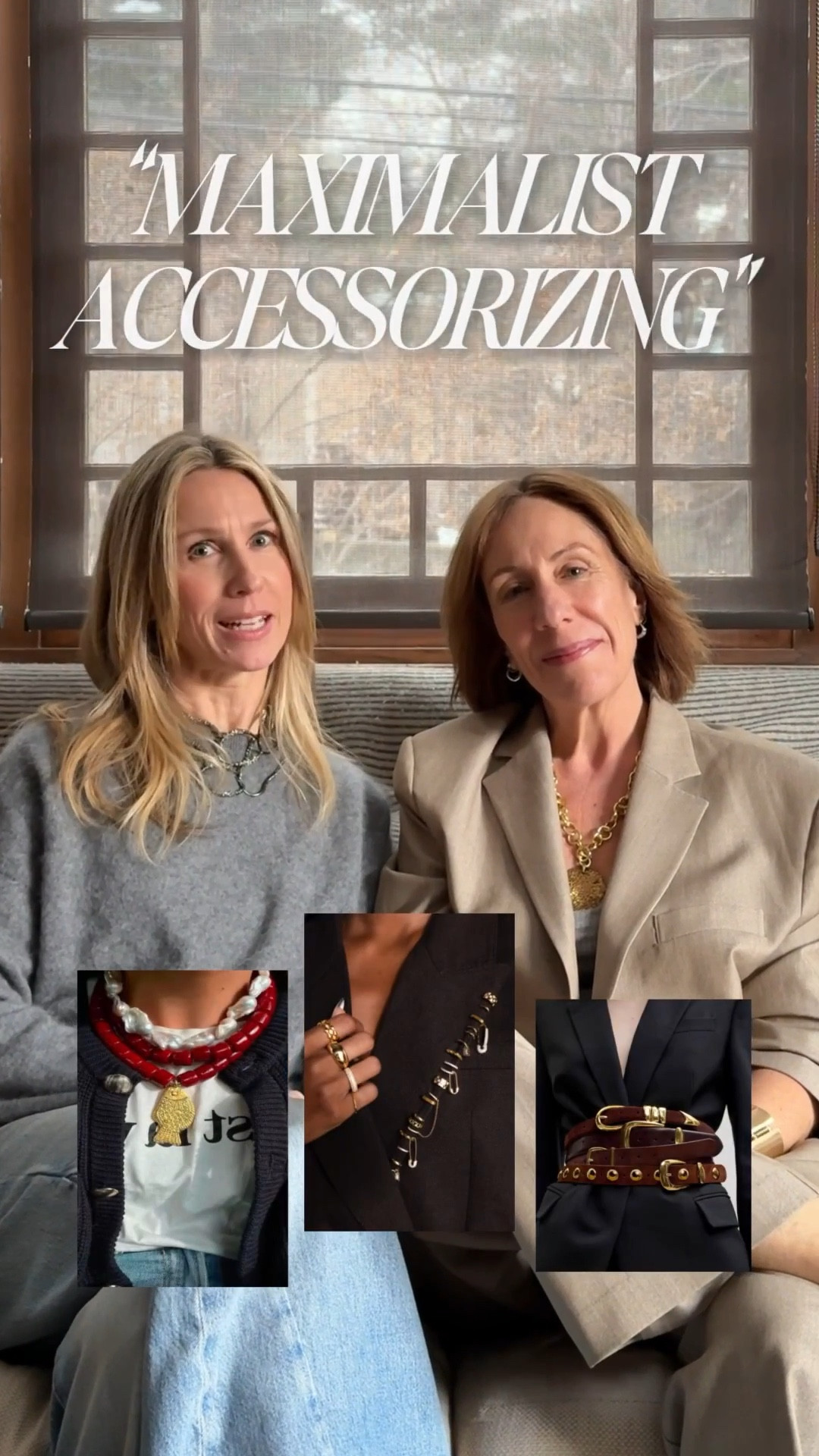 If you only change one thing this spring, make it maximalist accessorizing.

Bag charms. Brooches. Heavy chains. Big rings. Statement belts (maybe two… maybe three).

Trends come and go. But the ones worth trying are the ones that give you more freedom, not less. It should feel like you opened your jewelry box and said, “why not.” Sometimes fashion just needs a little more personality!!

@meredithbuchwald  MB Styles 
HT 10 (10% off)
@lauren_amble Designs HERETHERE20 (20%off)

Who's in?! ⛓️✨