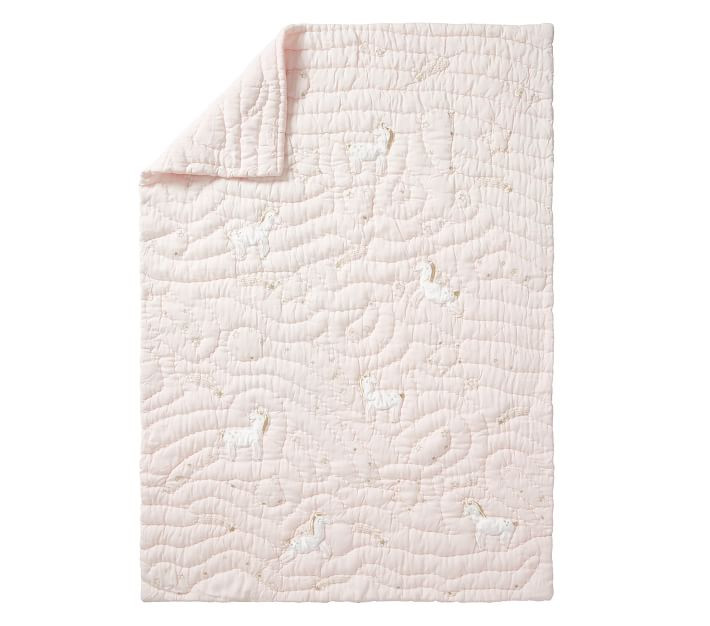 Mila TENCEL™ Baby Quilt | Pottery Barn Kids
