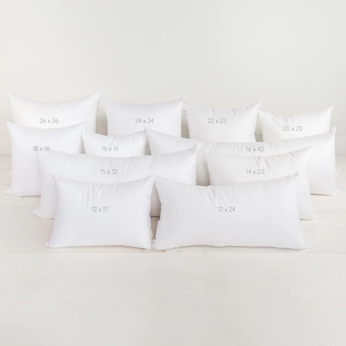Faux Down Pillow Inserts | Tonic Living