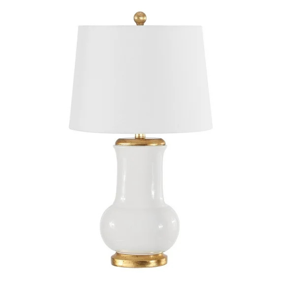 SAFAVIEH Emberson 24 in. Classic Table Lamp, Ivory/Gold | Walmart (US)