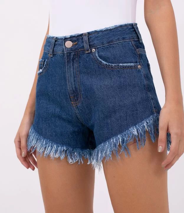 Short Jeans com Barra Desfiada  - Lojas Renner | Lojas Renner (BR)