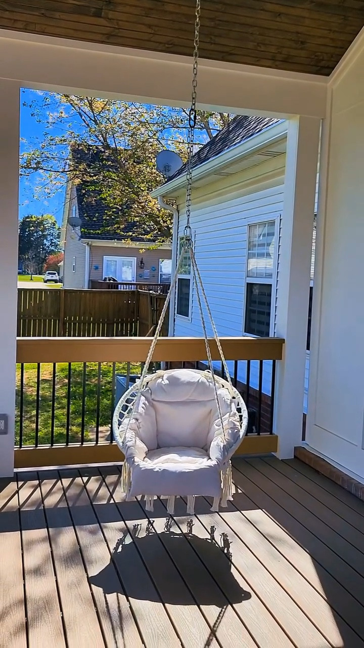 ✨ Add a cozy, bohemian touch to your space with this beautiful hanging chair from SONGMICS 🤍
Perfect for your patio, balcony, or even your bedroom, with a super comfortable and durable cushion that supports up to 264 lbs.

Ideal for relaxing, reading, or simply enjoying your favorite moment of the day ☕🌿

Find the link in my bio 🛒 on my Amazon Storefront

#HomeDecor #StylishHome #HangingChair #amazonhome #songmicshome

#LTKHome #LTKSeasonal #LTKmomlife