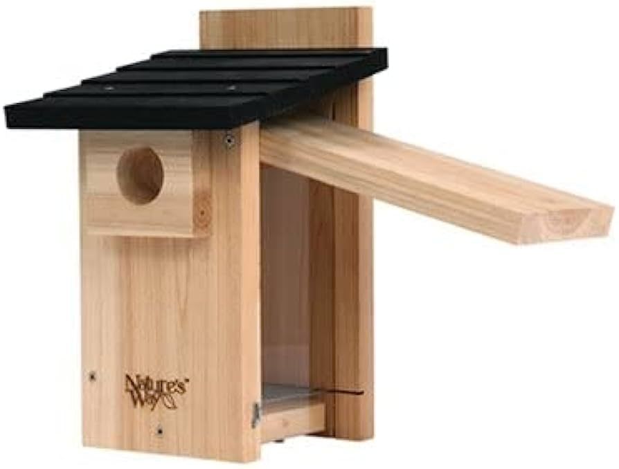 Nature's Way Bird Products CWH4 Cedar Bluebird Viewing House | Amazon (US)