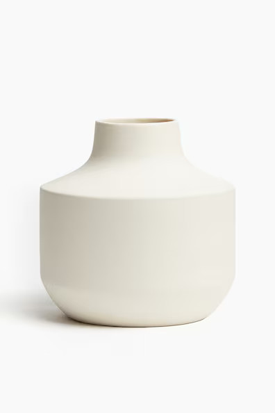 H & M - Vase en grès cérame - Blanc | H&M (FR, IT, ES, PT, BE)